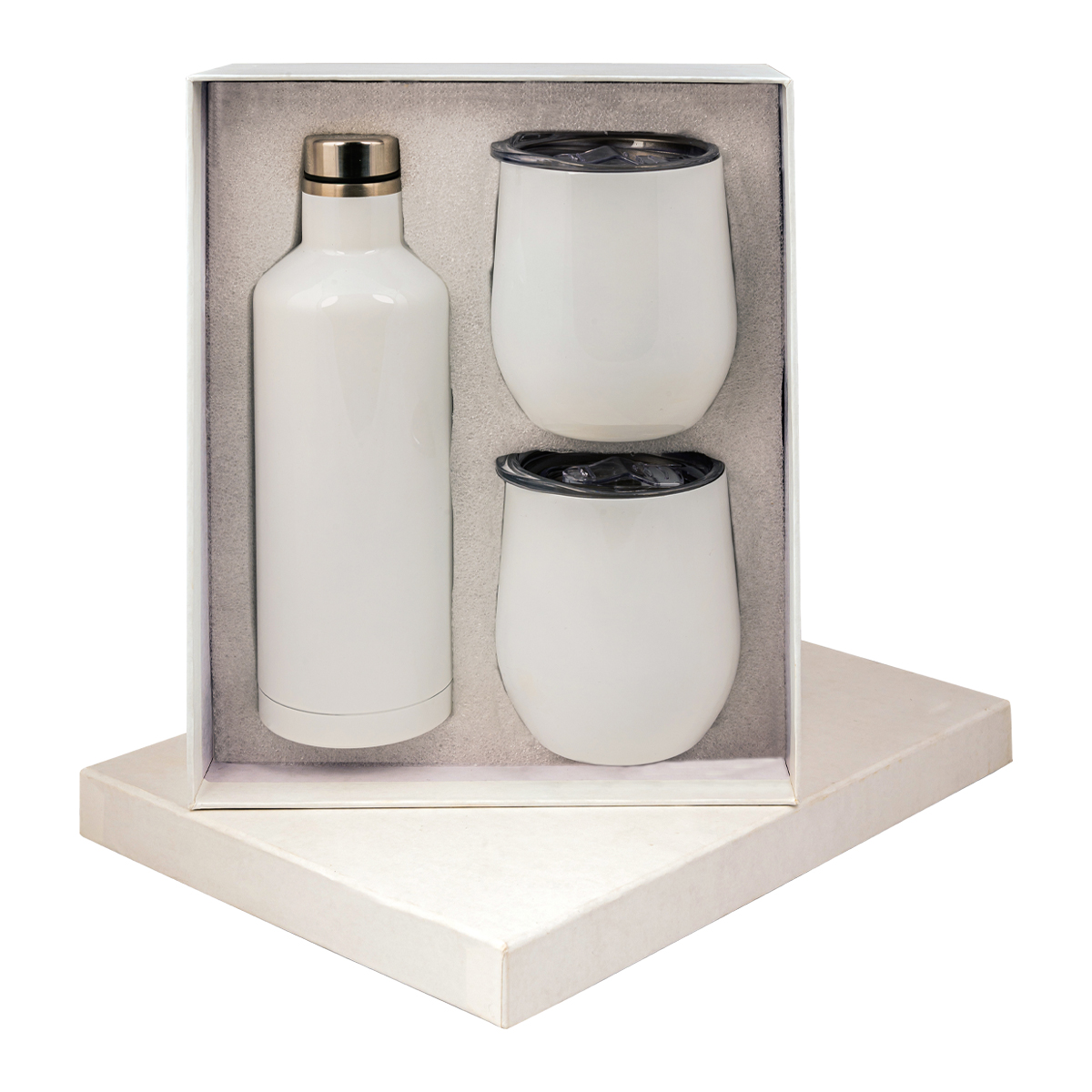 Manhattan Flask & x2 Mug Gift Set Product Image